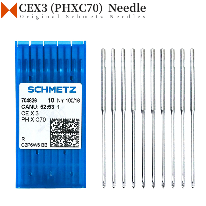 Embroidery Machine China - 10 PCS CEX3 (PHXC70) Schmetz เข็ม