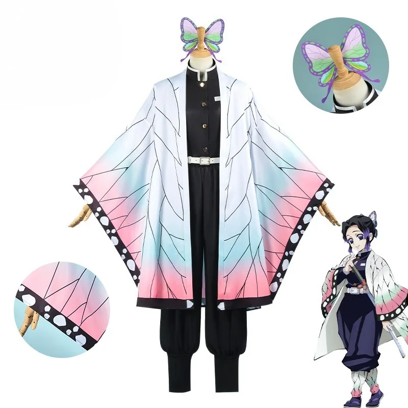 Embroidery Uniforms - อะนิเมะโคโช ชิโนบุคอสเพลย์ชุดวิกผมโคโช คานาเอะเย็บปักถักร้อยชุดคริสต์มาสฮาโลวีนเครื่องแต่งกายสำหรับชายหญิง