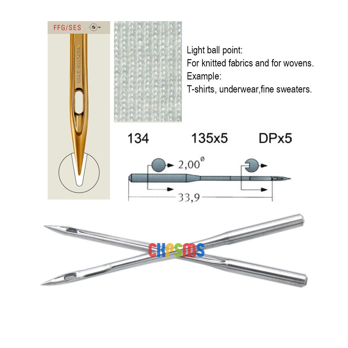 134R 135X5 groz-beckert 100ชิ้ - Embroidery Software บทวิจารณ์และราคา