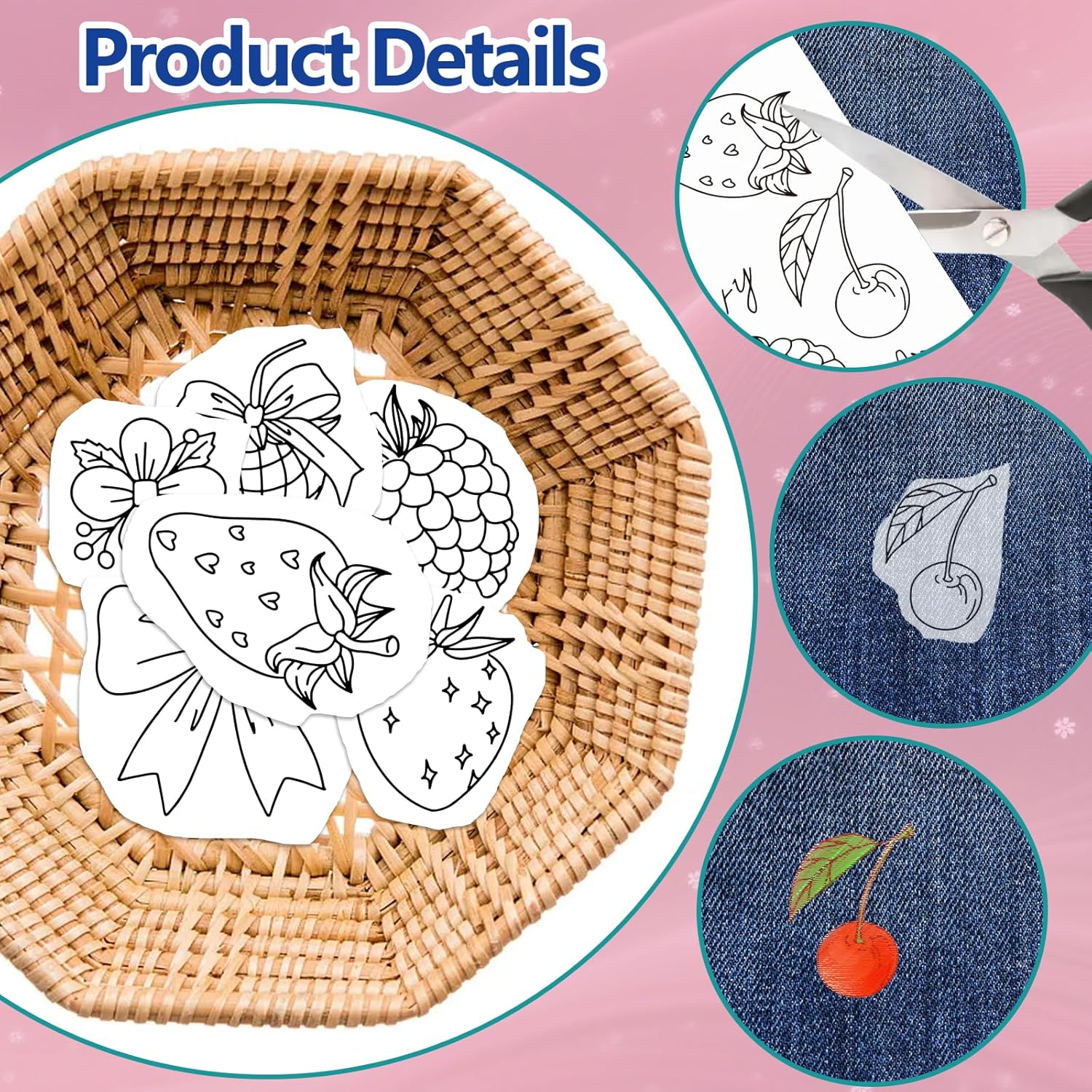 กระดาษปักลายสตรอว์เบอร์รีแบบพิ - Embroidery Software บทวิจารณ์และราคา