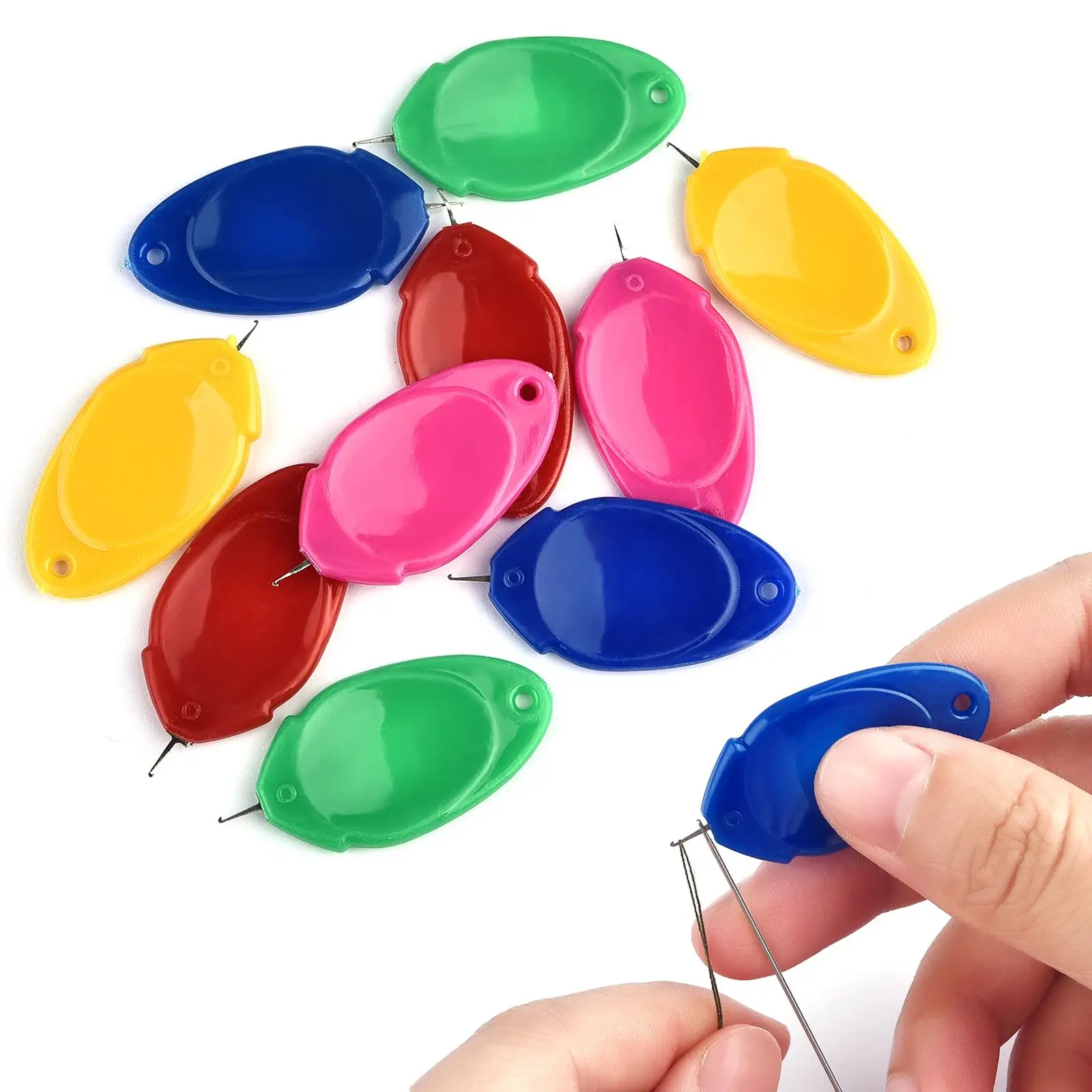 10Pcs เข็ม Threader ผู้สูงอายุ - Embroidery Software บทวิจารณ์และราคา