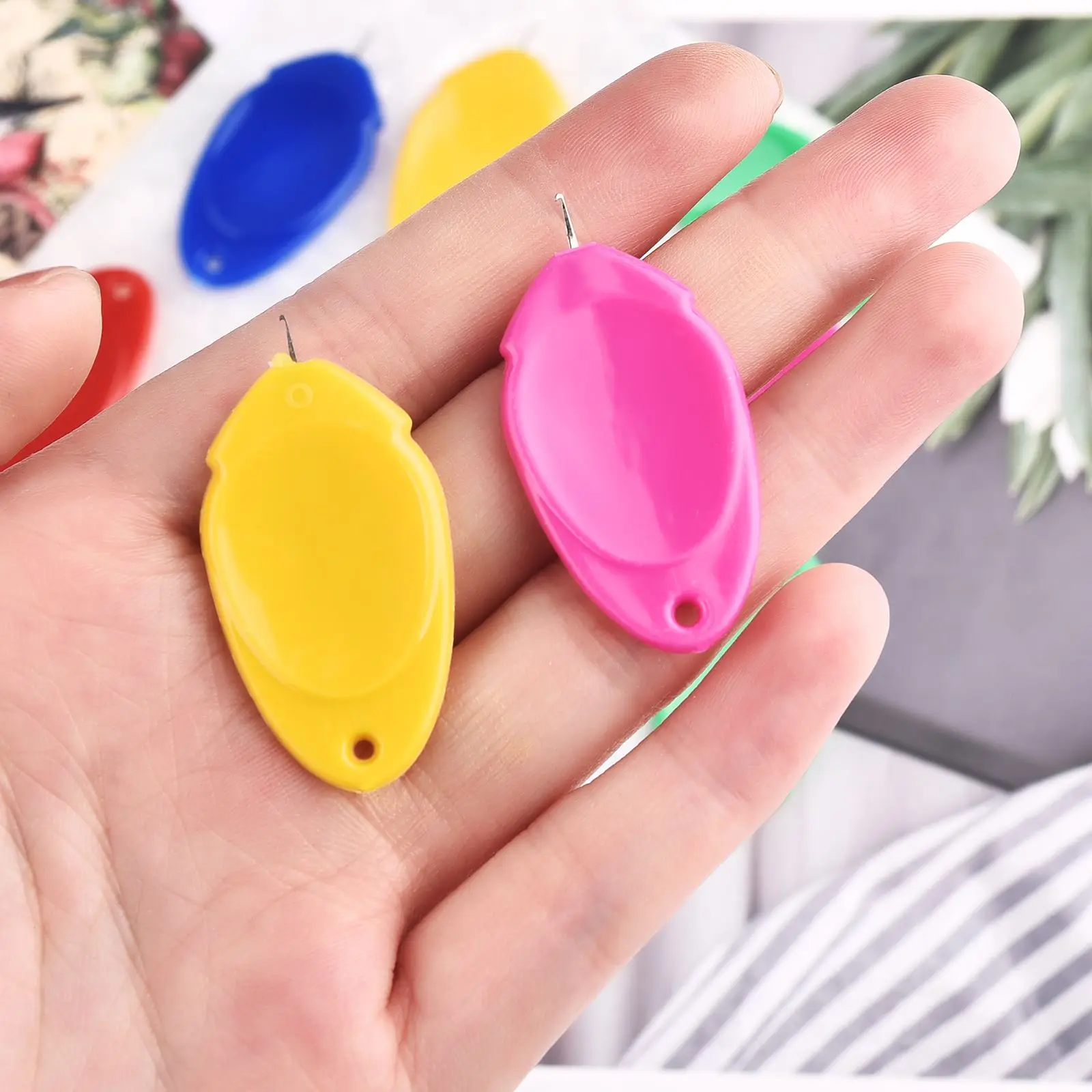 10Pcs เข็ม Threader ผู้สูงอายุ - Embroidery Software บทวิจารณ์และราคา