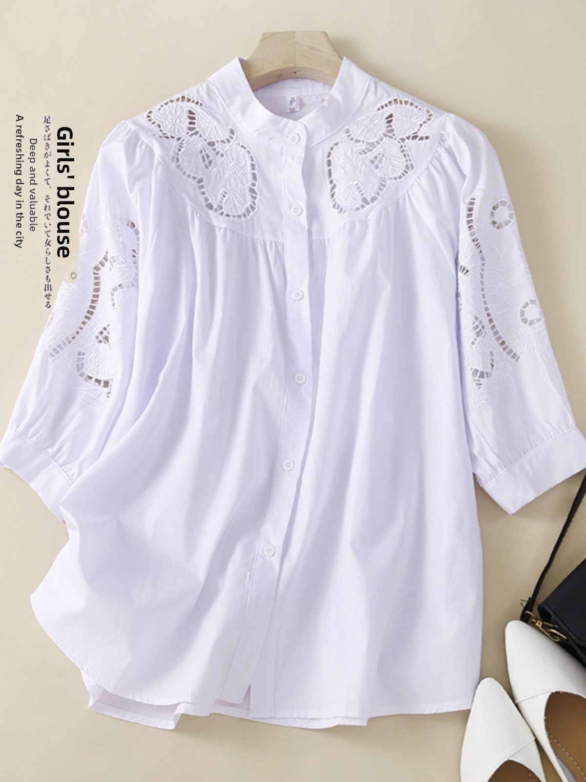 เสื้อเชิ้ตปักลายสไตล์เรโทร ทรง - Embroidery Artist บทวิจารณ์และราคา