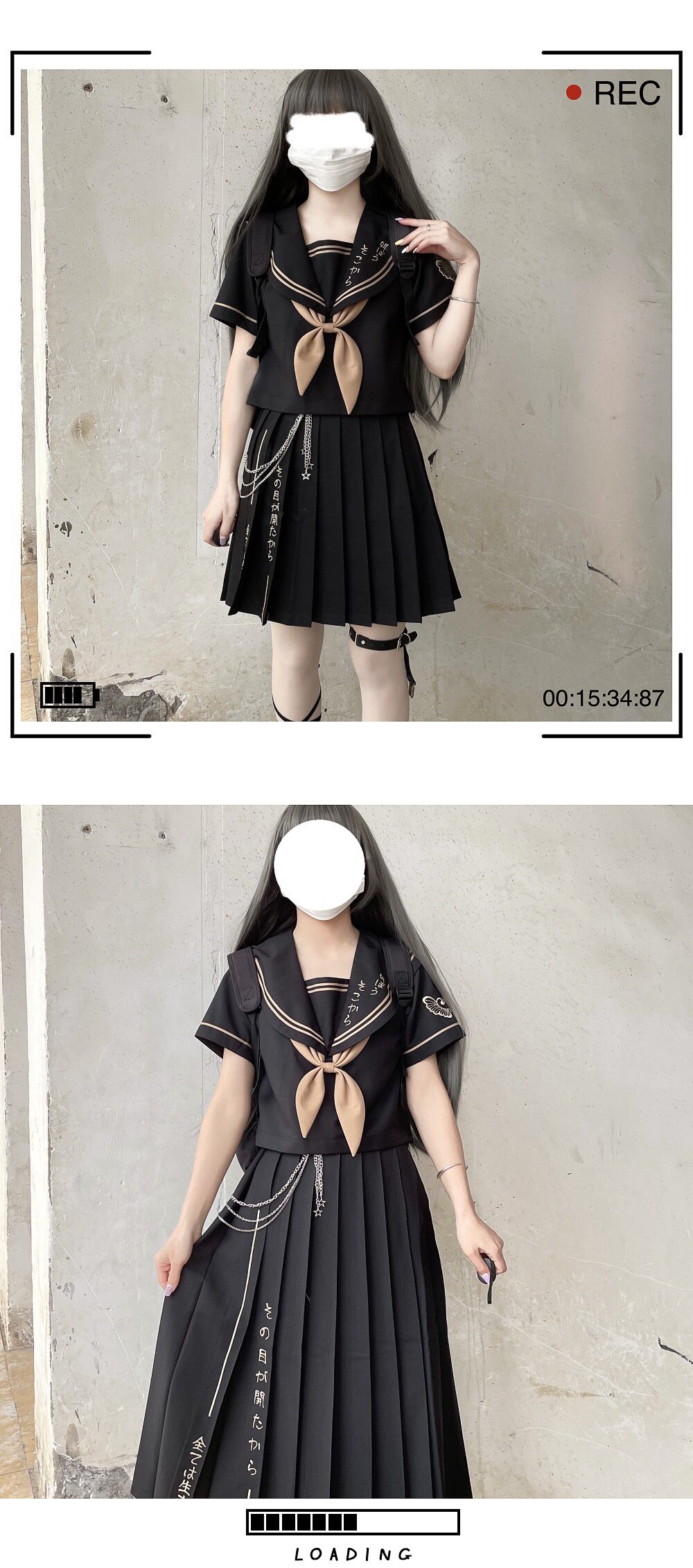 ชุดนักเรียนหญิงสไตล์ญี่ปุ่น ชุ - Embroidery Uniforms บทวิจารณ์และราคา