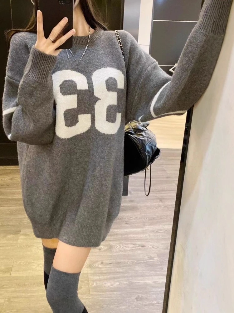 เสื้อสเวตเตอร์ถักสไตล์วินเทจ Y - Embroidery Fashion บทวิจารณ์และราคา