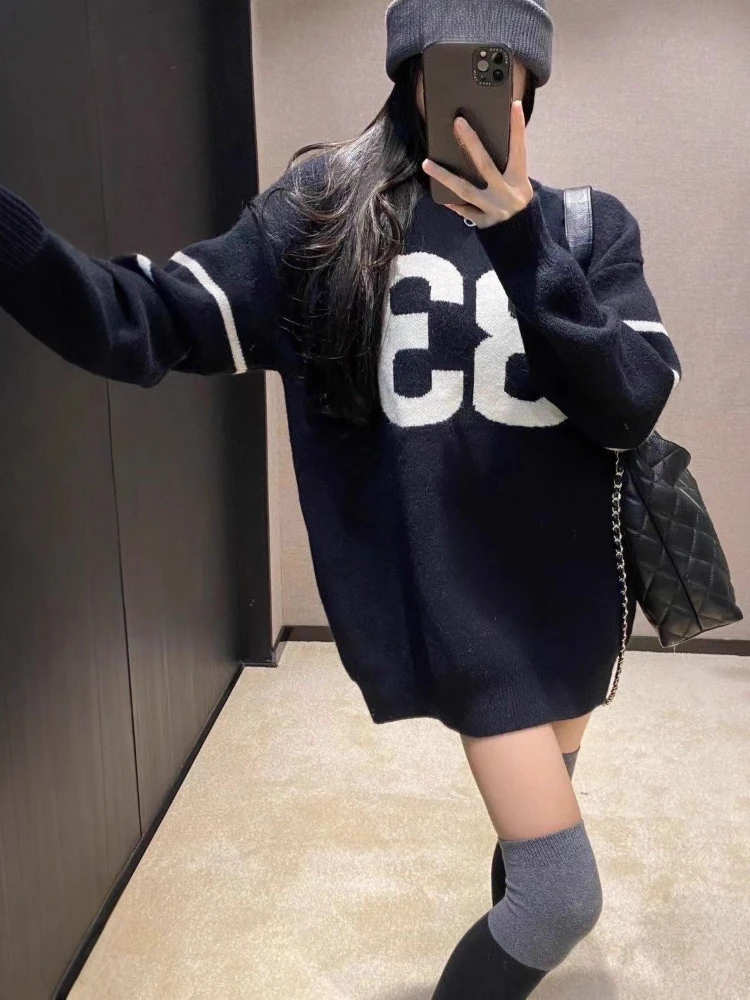 เสื้อสเวตเตอร์ถักสไตล์วินเทจ Y - Embroidery Fashion บทวิจารณ์และราคา