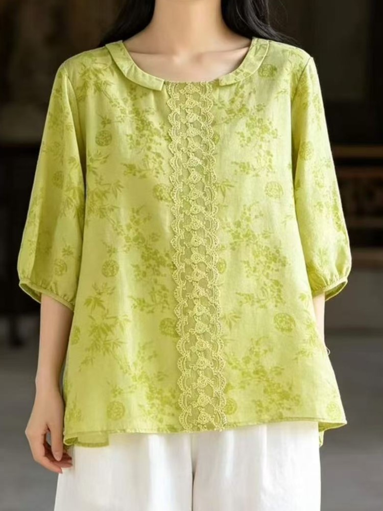 เสื้อชีฟองฤดูร้อนพร้อมงานปักศิ - Embroidery Artist บทวิจารณ์และราคา