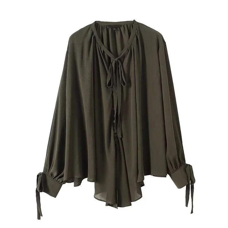 เสื้อเชิ้ตผู้หญิงสไตล์ฝรั่งเศส - Embroidery Fashion บทวิจารณ์และราคา