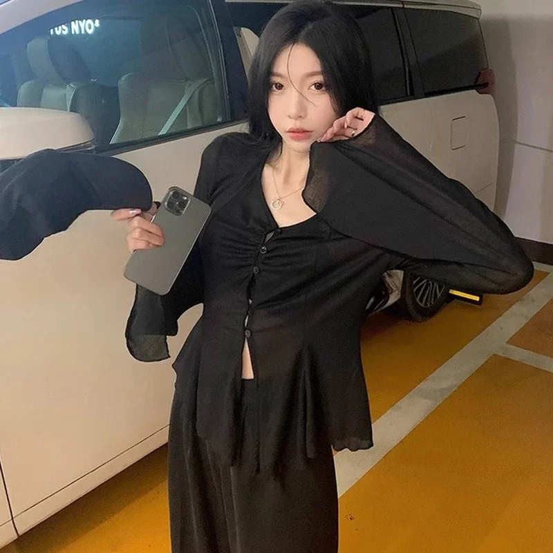 เสื้อเชิ้ตแขนบานโปร่ง - เสื้อเ - Embroidery Fashion บทวิจารณ์และราคา