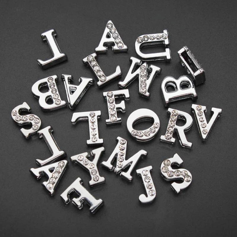 50 ชิ้น/ล็อต ตัวอักษรคริสตัลแบ - Embroidery Charm บทวิจารณ์และราคา