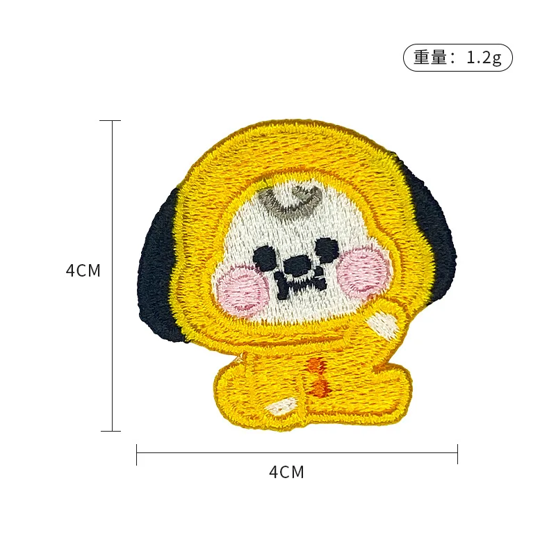 LINE FRIENDS BT21 แพทช์ปักตัวก - Embroidery Patch บทวิจารณ์และราคา