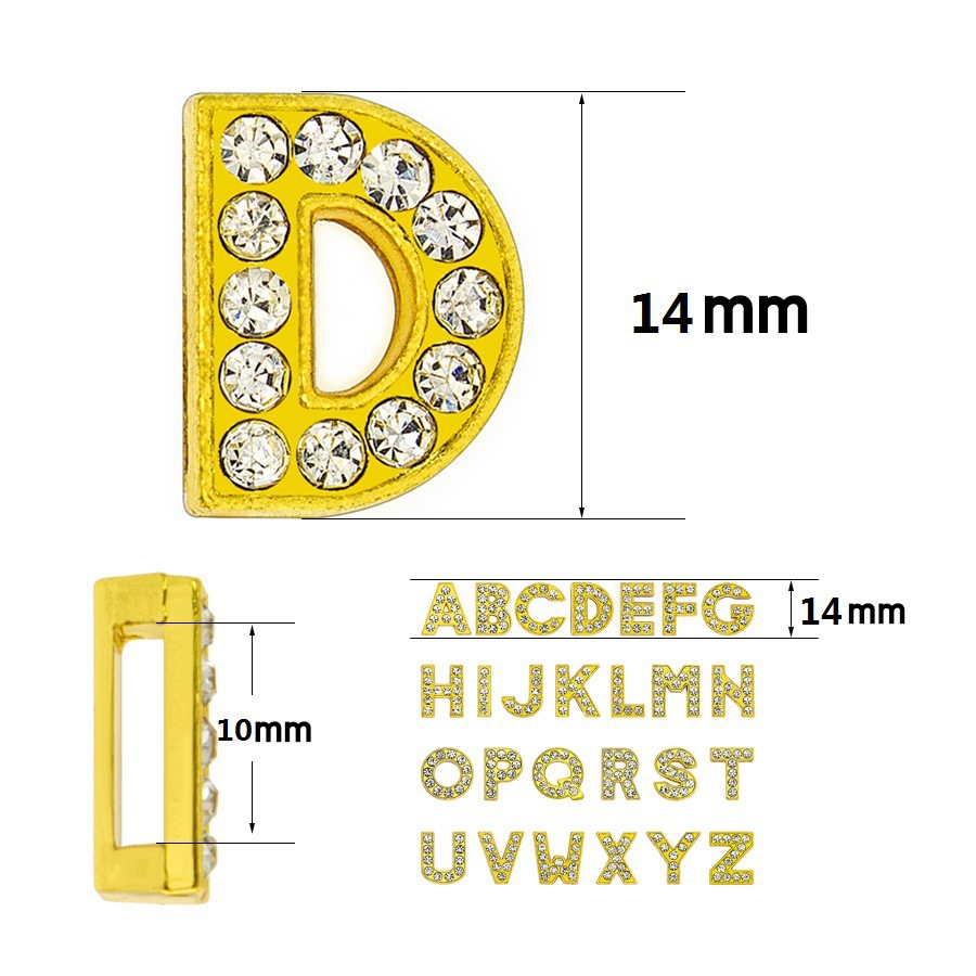 50 ชิ้น/ล็อต ตัวอักษรภาษาอังกฤ - Embroidery Charm บทวิจารณ์และราคา