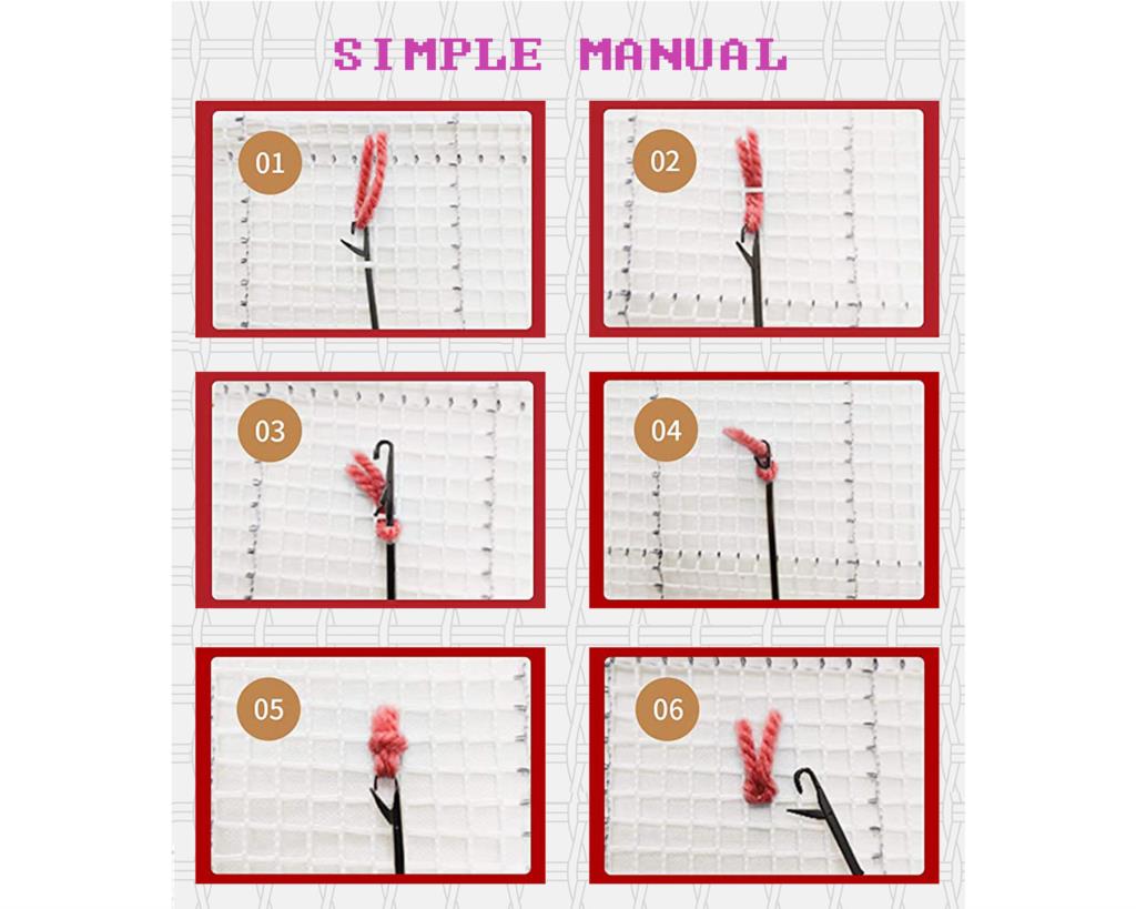 Latch Hook ชุด Clearance ม้าหม - Embroidery Horse บทวิจารณ์และราคา